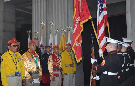 2011 Tribal Nations Conference Flag Ceremony