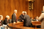 Kohl chairs the Justice Department oversight hearing with Attorney General Holder