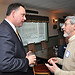 Meet and greet with constituents at Buckey's Restaurant & Tavern in Moultonborough, NH on April 21, 2011