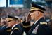 Army Chief of Staff Gen. Ray Odierno, right, and Army Lt. Gen. David Huntoon, left, superintendent of the U. S. Military Academy at West Point, N.Y., salute during the playing of the national anthem at the Army-Navy football game at Lincoln Financial Field in Philadelphia, Dec. 8, 2012. U.S. Army Photo by Staff Sgt. Teddy Wade