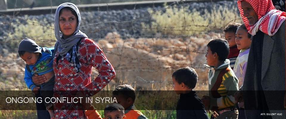 Syrian refugees in Turkey. Photo credit: Bulent Kilic / AFP