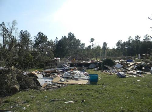 Sampson County damage.