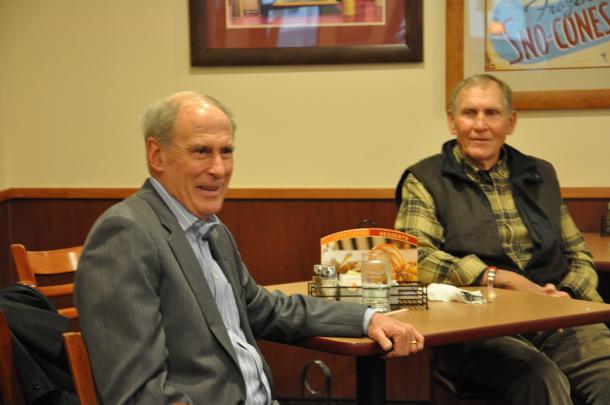 Senator Coats with Local Residents in French Lick