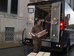 Rep. Ryan delivering packages