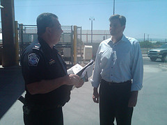 Talking to an Immigration and Customs Enforcement Officer