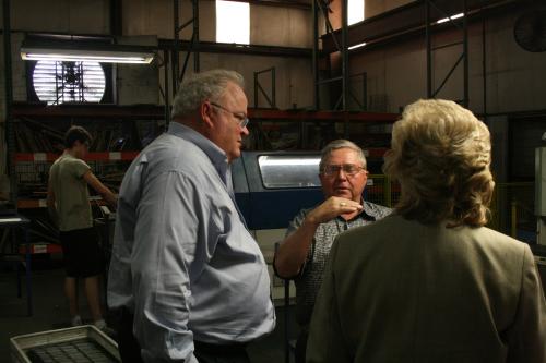 Job Creators Tour Stop at K&S Wire Products
