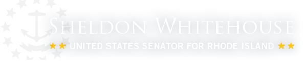 Sheldon Whitehouse, Senator for Rhode Island