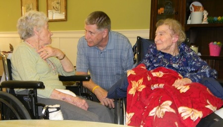 Rep. Kissell Visits with Seniors at Lutheran Home in Albemarle