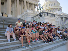 Meeting with Hillsboro Middle School Students