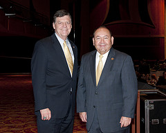 Rep. Cole and Governor Anoatubby