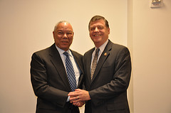 Rep. Cole w/ General Powell