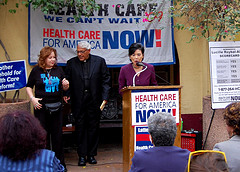 Rep. Judy Chu speaks out in support of comprehensive health care reform (November 12, 2009).