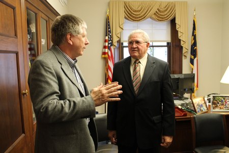 Rep. Kissell Discusses Federal Recognition with Lumbee Chairman Brooks