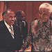 John Conyers with Nelson Mandela