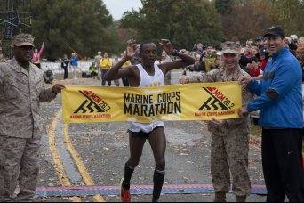 Spc. Augustus Maiyo wins 2012 Marine Corps Maratho