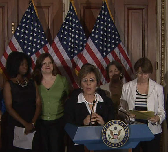 Senate Democrats, Women Leaders Call On House To Pass Senate VAWA Bill