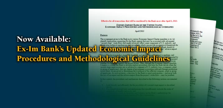 Economic Impact Procedures and Methodological Guidelines
