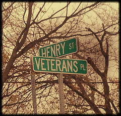 November 9, 2012 - A Fitting Sign to See at the Start of Veterans Day Weekend