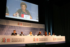 Congresswoman Lee Speaking at the XIX International AIDS Conference