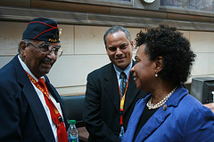Congresswoman Lee Thanks Montford Point Veterans for their Service