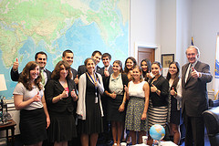 July 27, 2012: Rep. Markey meets with the Armenian Assembly of America’s Summer Internship Program
