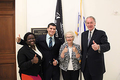 July 11, 2012: Markey meets with AmeriCorps members and staff