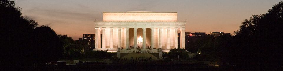 Lincoln Memorial Night Shot