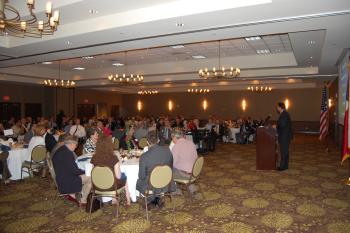 Congressman Olson speaks at the 288 Partnership Luncheon
