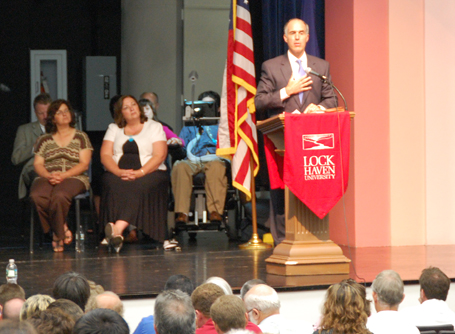 Senator Casey Answers Questions on Health Care Reform in Lock Haven