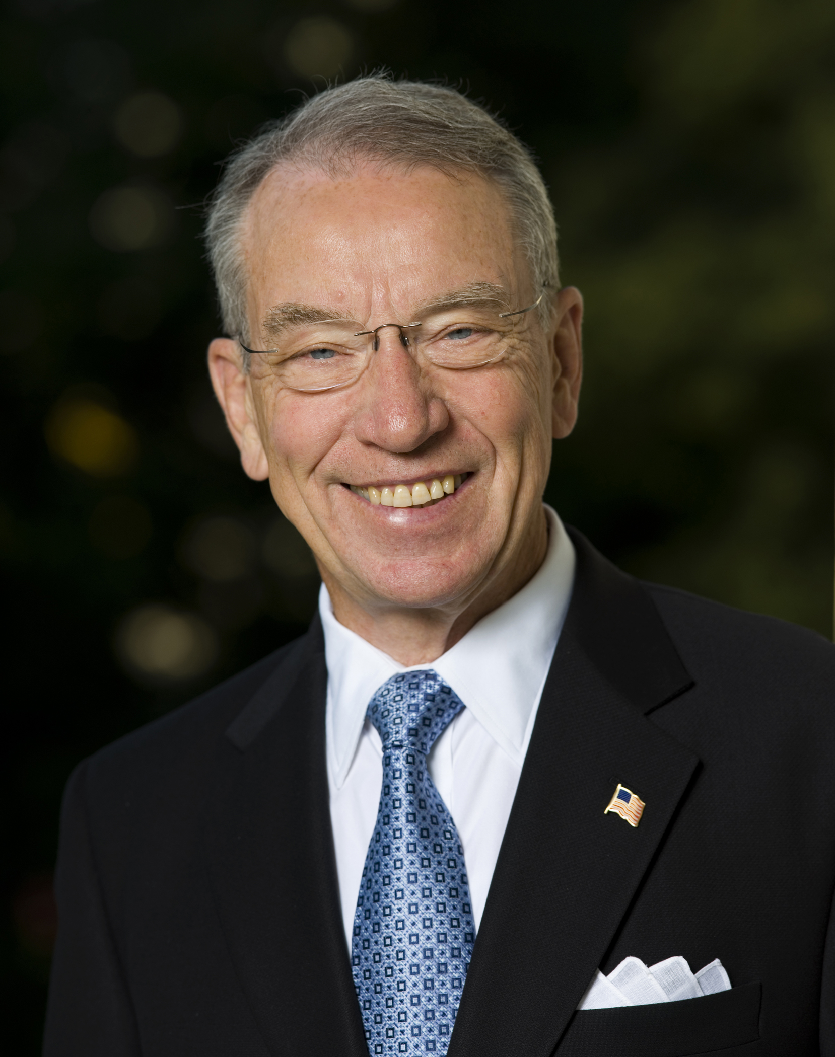 Official Photograph of U.S. Senator Chuck Grassley