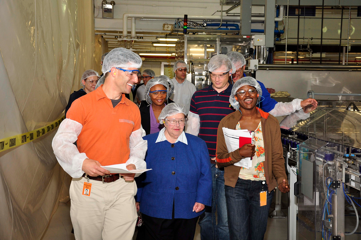 Touring Procter & Gamble Hunt Valley Facilities