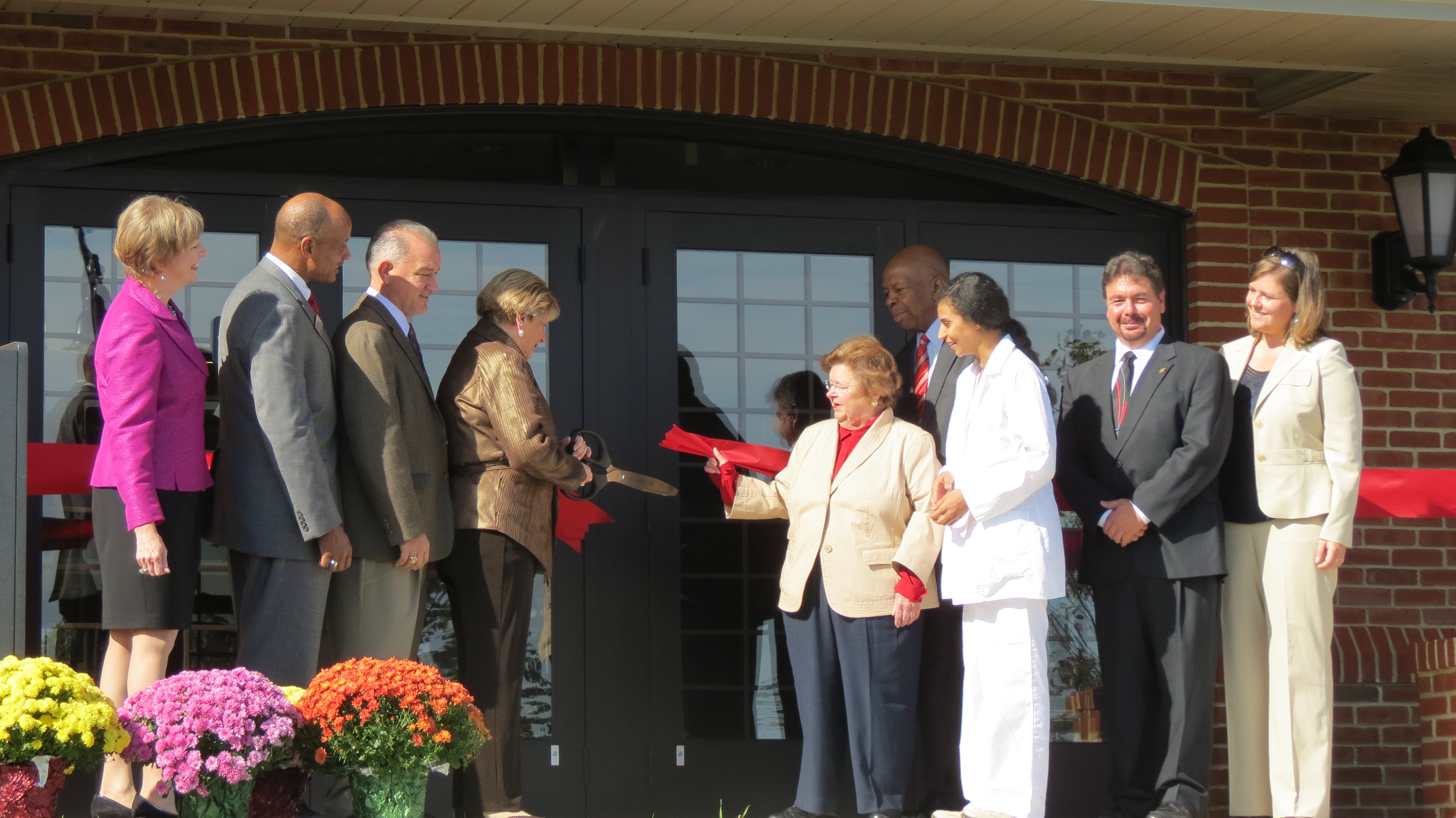 Mikulski unveils new allied healthcare education center in Mount Airy, MD.
