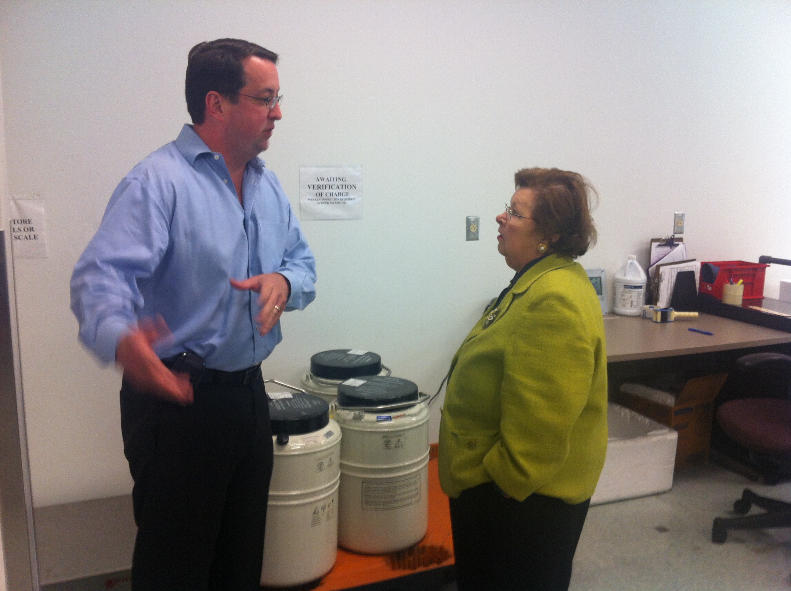 Mikulski Continues Biotech Tour in Howard County