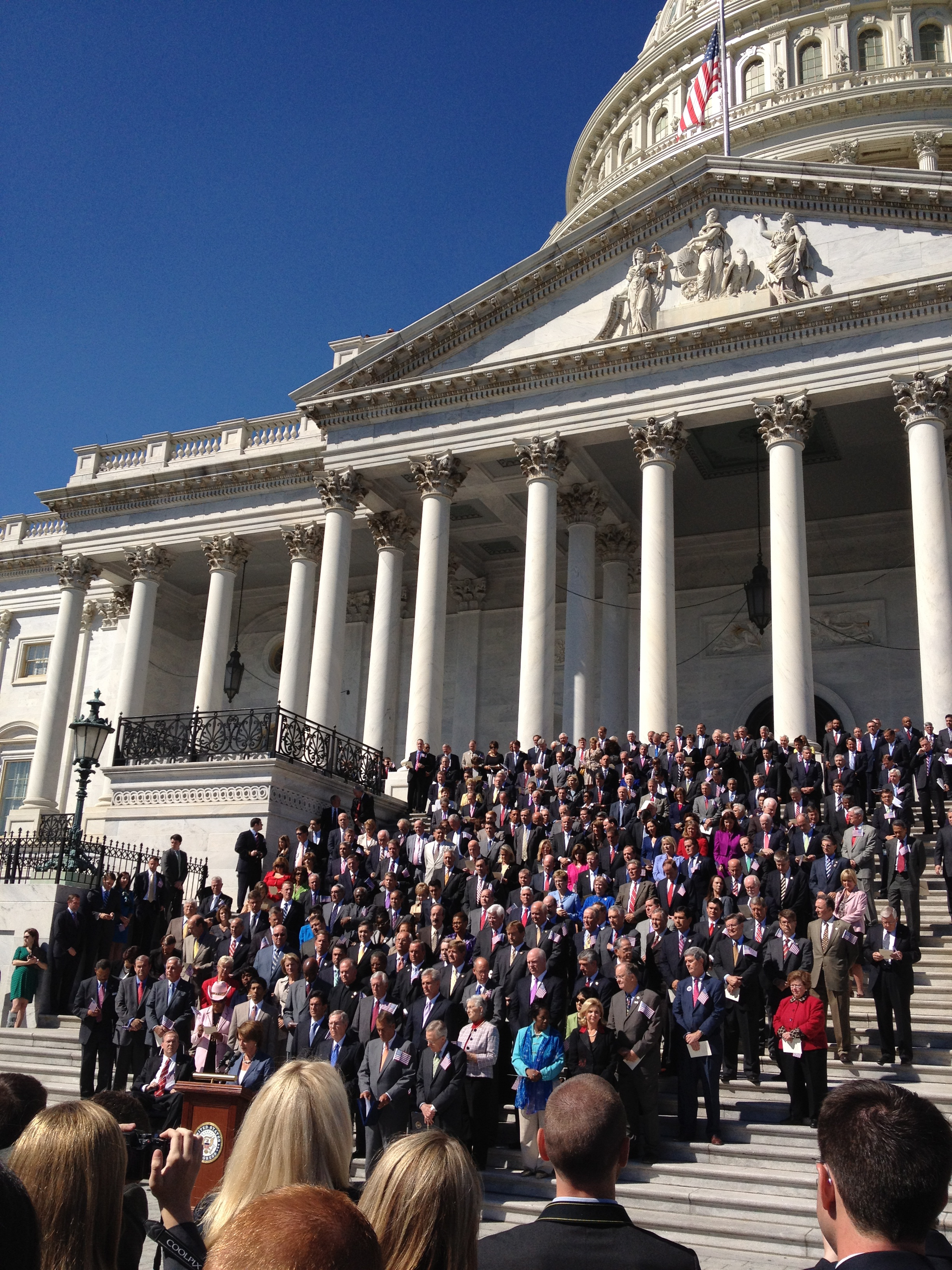 Mikulski Joins US Senate & House of Representatives in 9/11 Commemoration Ceremony