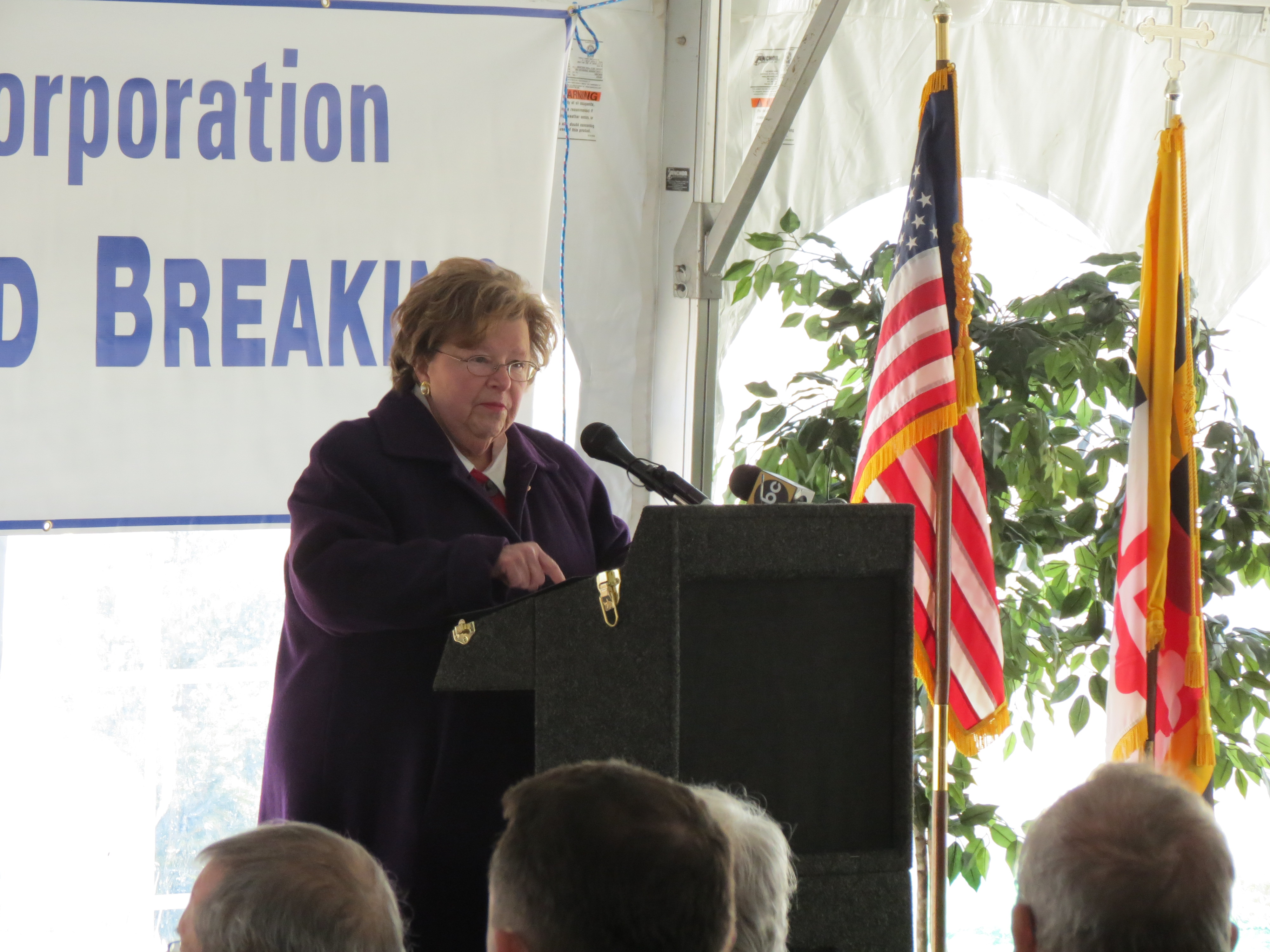 Mikulski Helps Break Ground for Knorr Brake Manufacturing Expansion in Carroll County