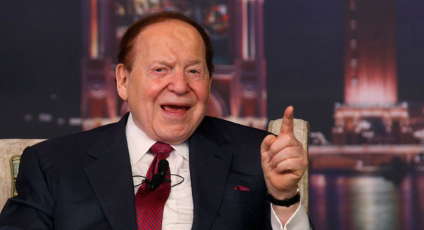 Sheldon Adelson is pictured. | AP Photo