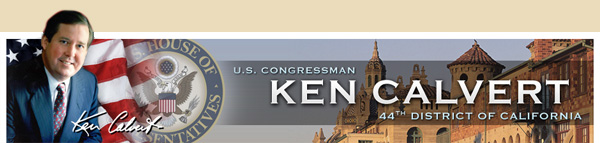 U.S. Congressman Ken Calvert