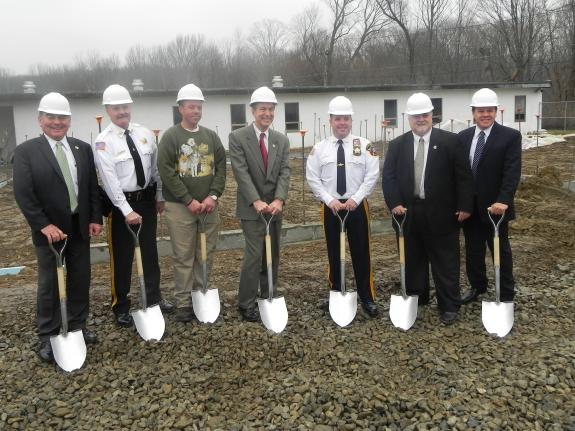 Garrett attends Groundbreaking for New Sussex County Emergency Operations Center