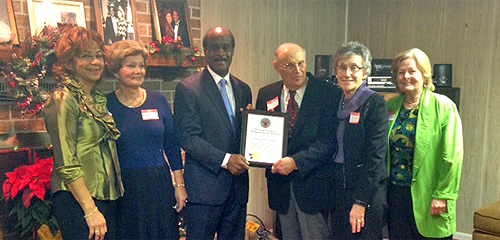 Photo: Montgomery Hospice Recognizes Former Senator Len Teitelbaum