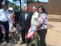Puerto Rican Flag Raising Ceremony in Passaic