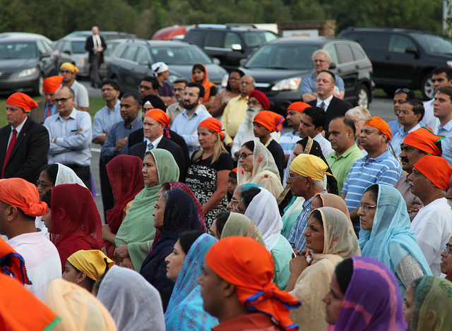 Candlelight Vigil at the Sikh Center of Delaware - August 2012
