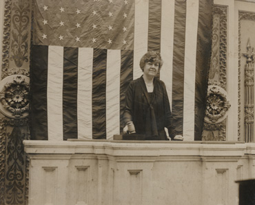 Edith Nourse Rogers at Rostrum, 1926