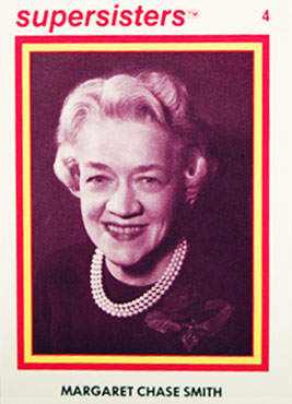 Margaret Chase Smith ?Supersisters? Card, 1979