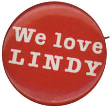 Lindy Boggs Button, 1988