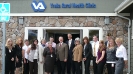 Rep Herger with VA staff, local veterans, and local elected officials at  the new VA clinic in Yreka