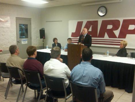 Senator Kohl tours JARP Industries in Schofield