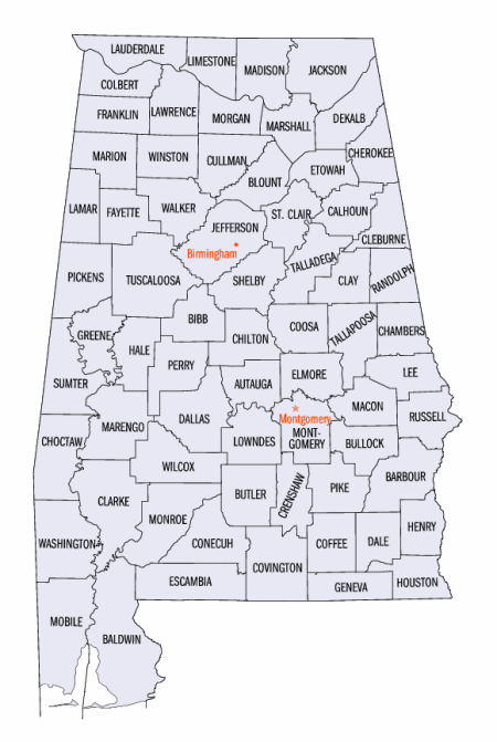 Alabama's Counties
