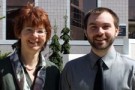 Photo of WMU's Elke Schoffers and David Sellers.