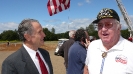 Congressman Herger and veteran at Veterans Home Groundbreaking