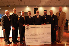 Fire Grant Presentation to Smithtown Fire Department